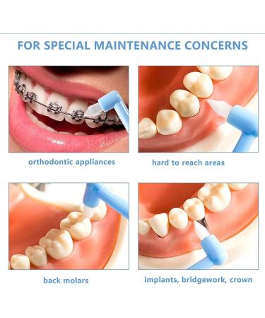 4 Pieces Tuft Toothbrush Set - Soft Trim Interdental Brushes for Detail Cleaning | B fzahnbrush with Fragrance Rejuvenated Design - Buy Online on GoSupps.com