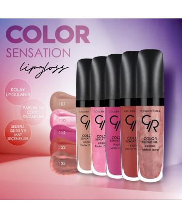 Golden Rose Cosmetics Lipgloss - Color Sensation Light & Non-Sticky Gloss (NO 104) - Buy Online on GoSupps.com