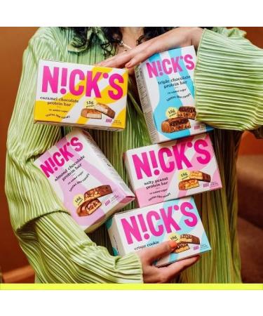 Nick Salty Peanut Protein Bars - 4ct 200g - Buy Online on GoSupps.com