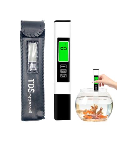 TDS Meter Digital Water Tester | Multifunctional Water Quality Tester | Multifunctional Water Quality Tester Accurate Water Test Meter for Drinking Water Aquariums White