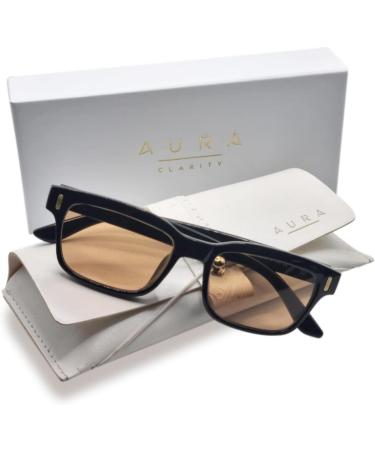 Aura Clarity Migraine Glasses | Blue Light Blocking FL-41 Glasses for Men and Women | Anti Blue Light | Ultra-Lightweight and Chic Design - Buy Online on GoSupps.com