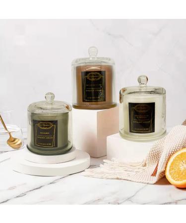 Juniper Lavender Soy Aromatherapy Candle | Home Scented Glass Jar Gift for Women - Buy Online on GoSupps.com