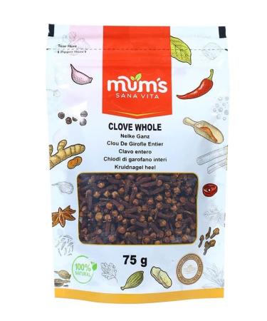 Mum's Premium Cloves Whole | Whole Cloves | Clove 75g - Buy Online on GoSupps.com