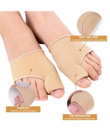 LINXIU Hallux Valgus Splint Socks - Toe Spreader & Hammer Toe Pain Relief | 1 Pair - International Shipping - Buy Online on GoSupps.com
