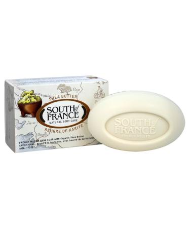 South of France French Milled Soap with Organic Shea Butter 6 oz (170 g)