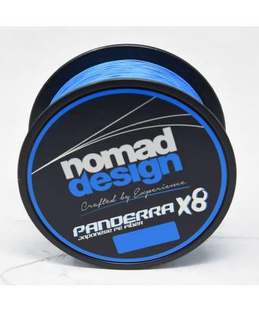 Nomad Design - Panderra 8X Braid, Braided Fishing Line Blue 40 Pound, 600 Yards