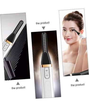 Mikinona Eyelash Clip Eyelash Beautifying Rechargeable Eyelash Curler Electric Lash Curler Lady Tools Eyelash Heated Curler Hot Eyelash Curler Hair Heating Curler Lash Tool White Abs - Buy Online on GoSupps.com