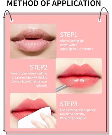Lip Mask Cherry Lip Treatment Lip Moisturizer Strawberry Lip Balm Intense Lip Repair Lips Face Body - Buy Online on GoSupps.com