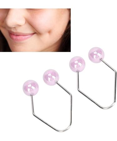 Facial Dimple Trainer Improve Smile Muscle Strengthen Portable Design Dimple Maker Balls for Face Cheeks (Purple) - Buy Online on GoSupps.com