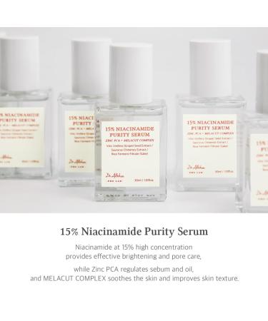 Dr.Althea 15% Niacinamide Purity Serum - Vegan Korean Skincare for Pore Care & Skin Texture Improvement - Buy Online on GoSupps.com