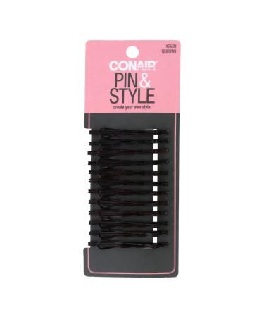 Conair Style & Clip Pins Brown