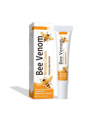LINEDSON Bee Venom Cream Skin Treatment Restoration Cream Firming Anti-Wrinkle & Moisturizing Collagen Face Cream Deeply Nourishes for All Skin Types
