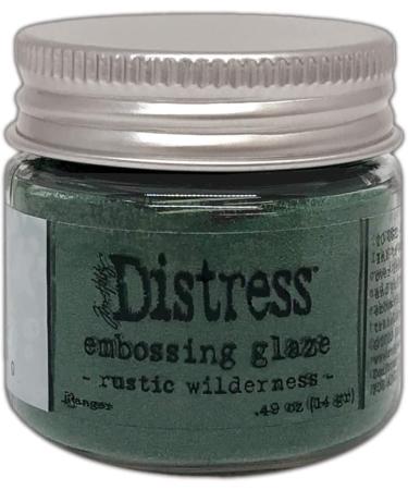 Tim Holtz Distress Embossing Glazes Bundle - Speckled Egg, Kitsch Flamingo, Crackling Campfire, Rustic Wilderness | 4 Item Set - Buy Online on GoSupps.com