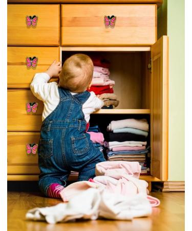 6 Pack Cchhyyt Mystical Garden Cartoon Rubber Drawer Handles for Kids - Ladybug Design Cabinet Knobs for Children's Rooms - Buy Online on GoSupps.com