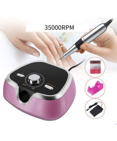 35000RPM Portable Nail Drill Machine Professional Rechargeable Electric Efile Nail Drill for Acrylic Gel Nails Manicure/Pedicure Polishing Cuticle - Salon or Home U - Buy Online on GoSupps.com