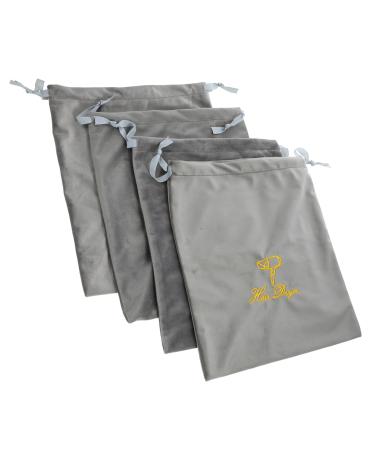 LALADEFIEE 4pcs Fabric Drawstring Bag Large Drawstring Bag Hair Dryer Storage Bags