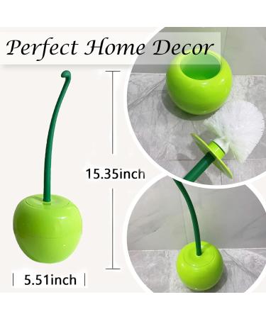 Dora Bridal Toilet Plunger Brush Hold Combo Set - Heavy Base, Compact Holder, Strong Bristles - Green (1 Pack) - Buy Online on GoSupps.com