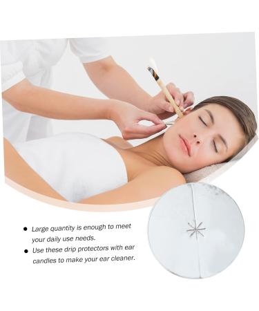 ibasenice 200 Pi ces Joint De Corne Droite De Outils De Traitement Spa De De Bougie De Cire D'Abeille Couverture De Protection De Cire Feuille - Buy Online on GoSupps.com