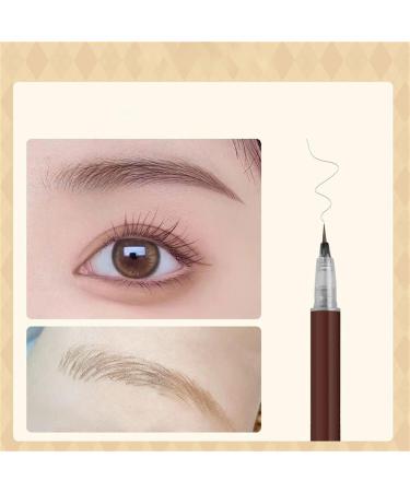 TDEOK Light brown fine sketch microblade pen for eyebrows waterproof durable natural eyebrows looking for 1 ml color black A one size 1 piece 1er Pack A - Buy Online on GoSupps.com