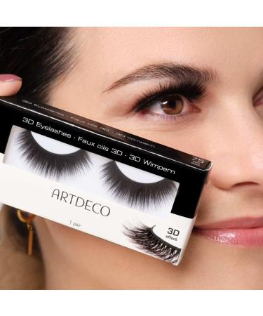 Buy ARTDECO 3D Lashes - Premium Black Artificial Eyelashes - Lash Boss - 1 Pair (2 Pieces) for Stunning Eye Makeup - International Shipping Available - Buy Online on GoSupps.com
