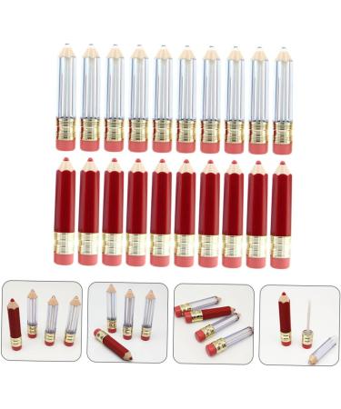 SOIMISS Lot de 20 Tubes de Gloss L vres Vides Mini Plastique Transparent et Rouge Rechargeables pour DIY Maquillage Quotidien et Usage Cosm tique - Buy Online on GoSupps.com