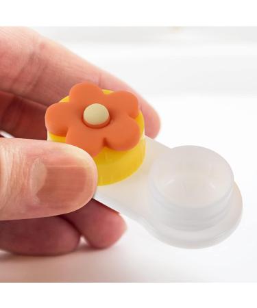 HEALLILY 6pcs Plastic Contact Lens Storage Case - Travel-Friendly Soaking Container for International Use - Buy Online on GoSupps.com