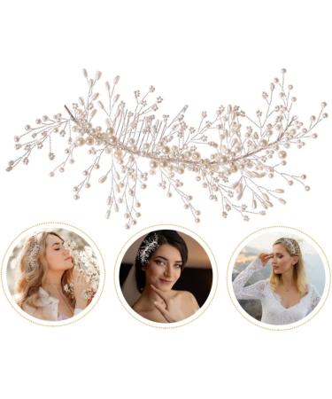 Beatifufu Braided Pearl Hair Comb Bridal Hair Accessories Wedding Headpiece for Bride Pearls Hair Comb Wedding Hair Comb Bridal Hair Comb Bride Hair Comb Wedding Hair Accessories - Buy Online on GoSupps.com
