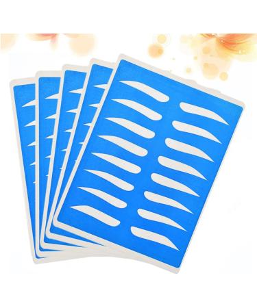 Angoily 5 Sheets Eye Brow Practice Skin Eyebrow Practice Skin Eyebrow Microblading Skin Blank Eyebrows - Buy Online on GoSupps.com