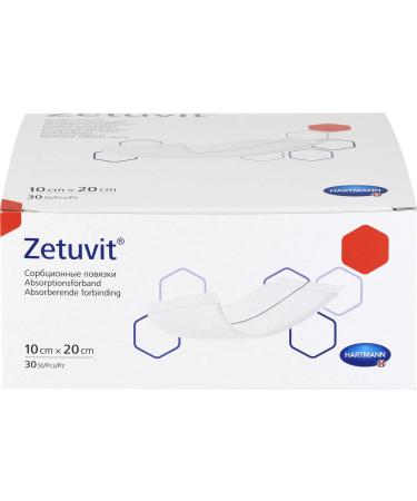 Paul Hartmann AG Zetuvit absorbent compress non-sterile 10x20cm 30 pieces 30 pieces (1 pack)