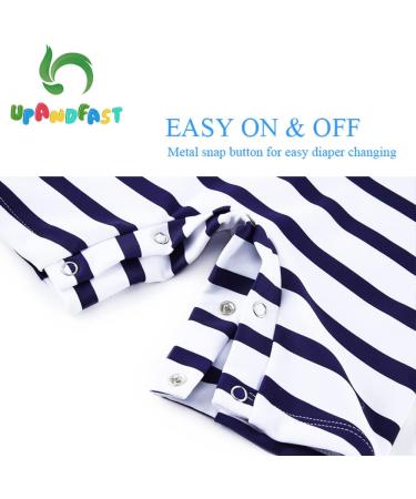 UPF 50+ Anchor One Piece Swimsuit Snap Bottom for Baby Boys/Girls 18-24 Months - Buy Online on GoSupps.com