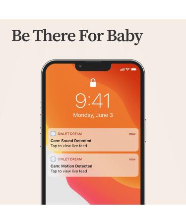 Owlet Cam Smart Baby Monitor - HD Video with Wide Angle Lens, Audio, WiFi, Motion Notifications, Night Vision, 2-Way Talk - Buy Online on GoSupps.com