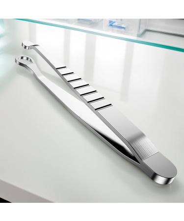 Ingrown Hair Tweezers Nose Hair Trimmer Precision Grooming Device with Round Tip and NonSlip and Dry Shaver - Buy Online on GoSupps.com