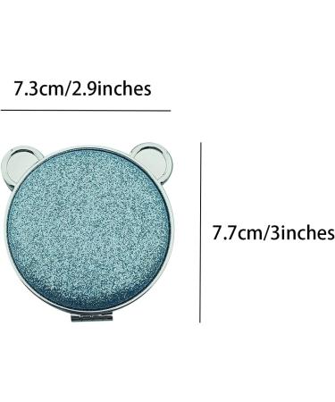 Traziewell Round Mirror Personalised Gifts Travel Folding Double Sided Pocket Makeup Mirrors Golden Red and Lake Blue JZ000218 Jz000218 Three Seats - Buy Online on GoSupps.com