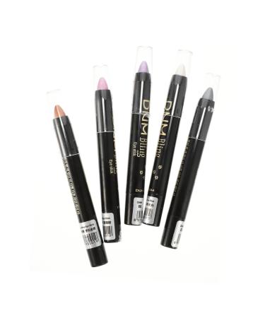 FOMIYES 5pcs Pearlescent Eyeshadow Pencil Matte Eyeshadow Stick Makeup Pen Eyeshadow Crayons Cream Girl Tool
