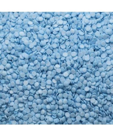 Natural / Vegan Edible Confetti Cake Sprinkles Blue Cupcake Decorations 25g
