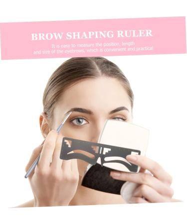 FOMIYES 8 Pcs Eyebrow Ruler Makeup Stencil Makeup Stuff Tool Brow Shaping Stencil Sticker Eyebrow Trimming - Buy Online on GoSupps.com