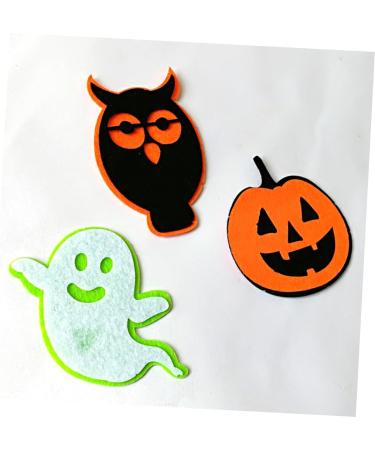 Lurrose Halloween DIY Patch 3pcs Decor Lipgloss Halloween Arts and Crafts Halloween Badge Patch Lip Gloss Ghost Pearlescent - Buy Online on GoSupps.com