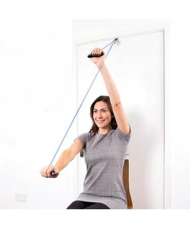 Exercise Pulleys for Shoulders Doorway Over Door Exerciser Pulley System Overhead Pulley for Shoulder Arm Pulley for Enhanced Range of Motion and Strength - Buy Online on GoSupps.com