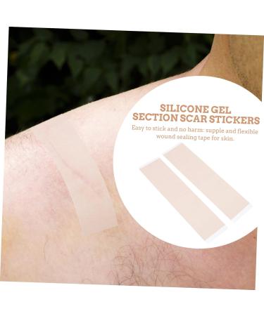 Healeved 2pcs Silicone Scar Patches for Stretch Marks - Silicone Gel Tape for Wound Healing - Buy Online on GoSupps.com