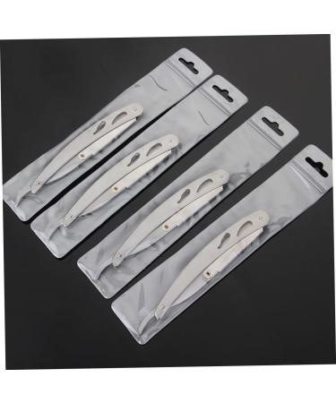 Cabilock Vintage Razor Holder Set | 4 Stainless Steel Manual Razor Holders for Men | Perfect for Safety & Straight Razors - Buy Online on GoSupps.com