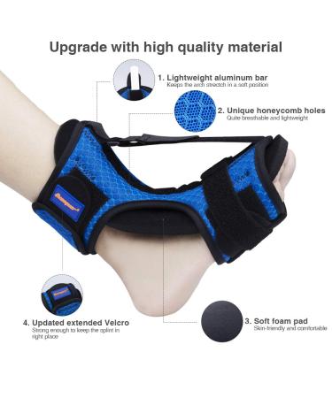 Plantar Fasciitis Night Splint & Compression Socks Set | Relief for Achilles Heel Pain - Buy Online on GoSupps.com