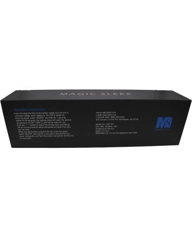 Magic Sleek Flat Iron | 1 Inch Professional Titanium Hair Straightener for International Shipping - Buy Online on GoSupps.com