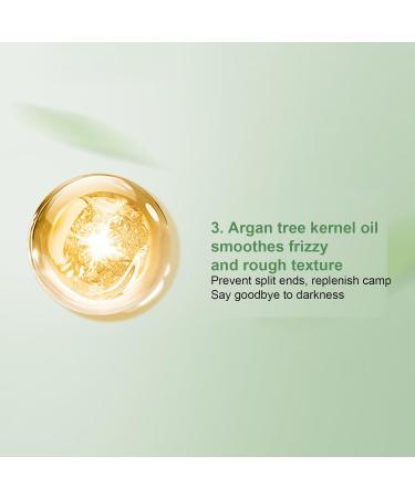 Nourishing Hair Oil for Women 70ml Natural Hair Repair Oil Lightweight Anti-Frizz Oil Hair Smoothing Supplies for Home Salon Barber Shop - Buy Online on GoSupps.com