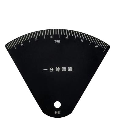 Brow Mapping Eyebrow Stencil Ruler for Shaping Precision Alignment Measuring and Design Template Precision Guide Stencil for Women and Beginners Home Use