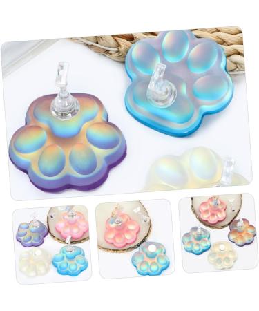 FRCOLOR 4 Sets magnetic press on false nails stand aurora Accessories false nails exercise rack portable nail base nail stand nail display stand Nail supplies Nail piece - Buy Online on GoSupps.com