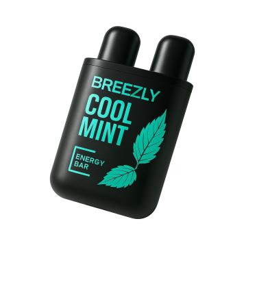 BREEZLY Nasal Stick | Cool Mint | Enhanced Breathing + Natural Energy | Cooling Mint Sensation | Essential Oils + Menthol - 4 Pack Nasal Sticks