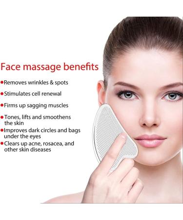 ZIZZON Titanium Gua Sha Facial Tool - Face Massage for Skin Tightening & Beauty | Includes Travel Pouch - Buy Online on GoSupps.com