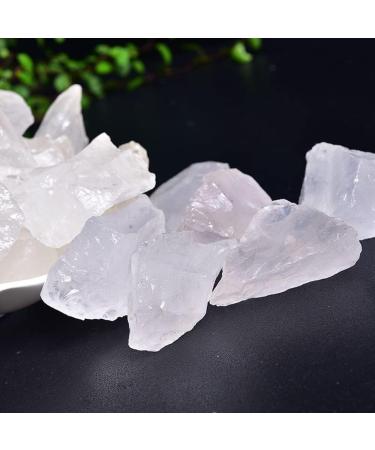 Clear Quartz Raw Crystals Large - Healing Natural Rough Stones for Tumbling & Cabbing - Buy Online on GoSupps.com