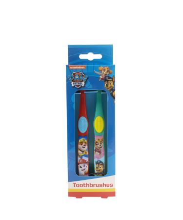 Paw Patrol Tooth Brush Pack of 2 White 2 pieces (1 pack)