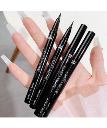  HSYTEK HSYTEK Professional Eyeliner Waterproof felt-tip pen for defined lines and flawless application Deep Black - Buy Online on GoSupps.com